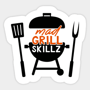 Mad Grill Skillz Sticker